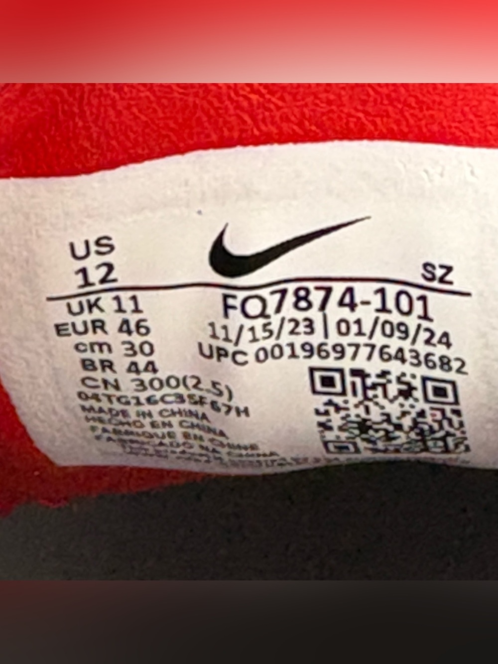 Nike Air Jordan ADG 5 Golf Shoes - Picture 12 of 12